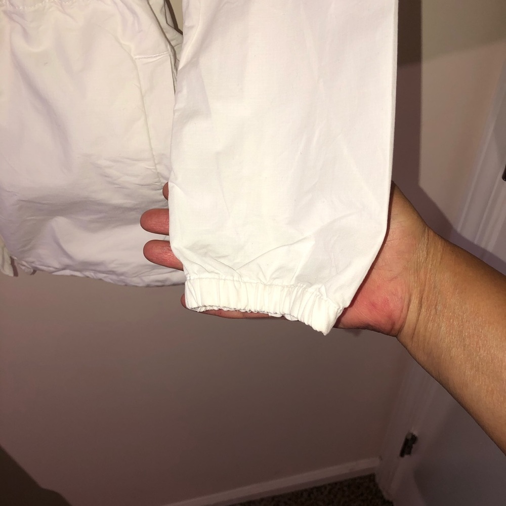 Gap White Spring Hooded Jacket Small - image 6